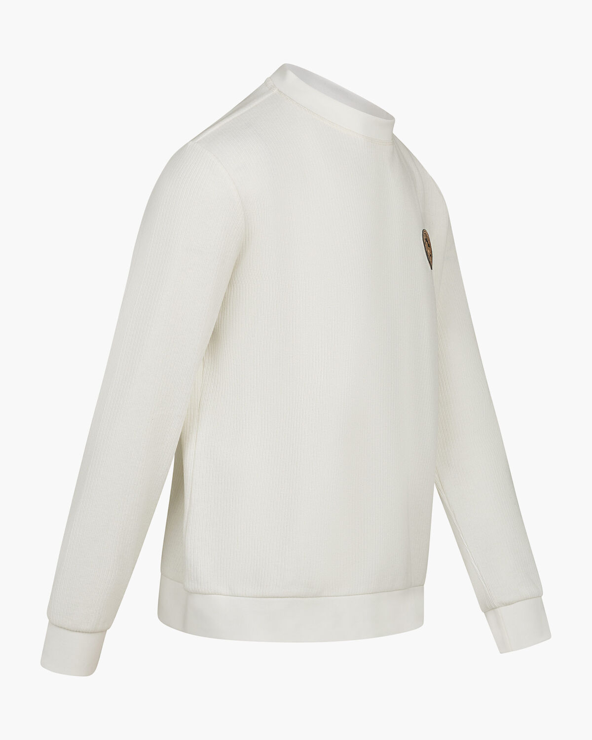 Retro Badge Jumper, White/White, hi-res